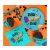 Trick or Treat Paper Plates - 18 cm, 6 pcs / pack 81807113