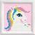 starter set diamond painting picture with frame, pony 47664892