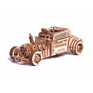 Assembled Wood Trick Apocalyptic Car 3D Wooden Puzzle - Puzzle