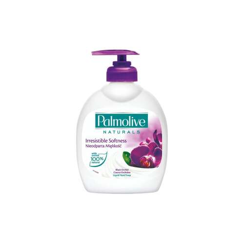 Săpun lichid pentru mâini Palmolive Naturals Orhidee Neagră, 300 ml sticlă cu pompă