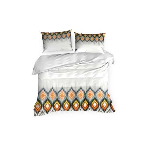 Nika21 Többszínű pamut-szatén ágyneműhuzat szett, 220x200 cm paplanhuzat és 2 db 70x80 cm párnahuzat