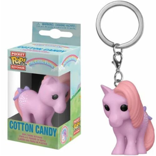 Funko Pop! My Little Pony Cotton Candy kulcstartó - 4cm-es figura csomagolással - Funko