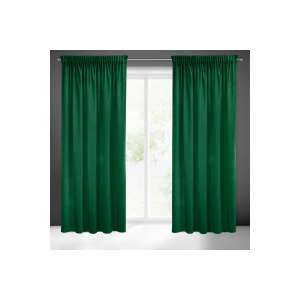 Sibel Pierre Cardin sötétzöld bársony függönyök, 140x270 cm - Pierre Cardin