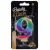 Lumanare tort cu numere, Amscan, Ceara, 8 cm, Multicolor 50292537