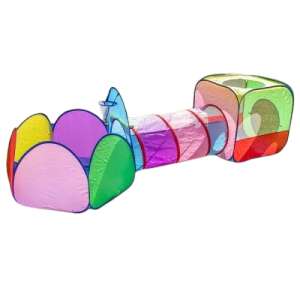 Gyerek Játéksátor Alagúttal és Medencével - 270x80x120cm