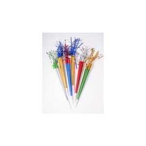 6 опаковки цветни парти тромпети, 35 см дълги - Реквизит за партита