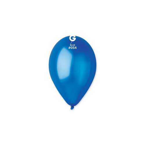 Sötétkék metál léggömb, 30 cm, 100 db-os csomag - Party kellék