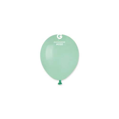 Gemar - Akvamarin Zöld Gumiballon - 100 db - 13 cm 81819470