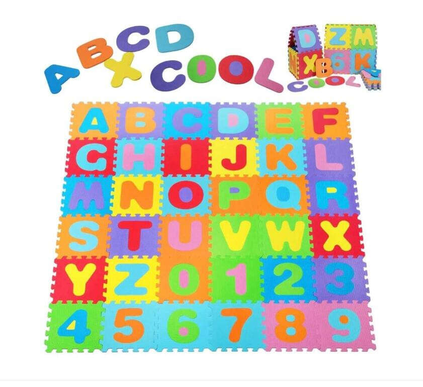 Puzzle játszószőnyeg 36 db 32X32 cm