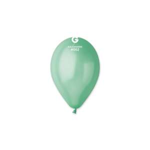 Aquamarine metál latex lufi, 33 cm, Gemar márka - Gemar