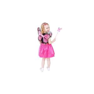Gyerekjelmez sötét pink pillangó (szoknya, szárny, varázspálca) 47691945 