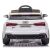 Hátsó nézet fehér Audi RS6 GT elektromos kisautó gyerekeknek