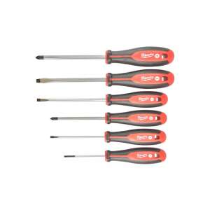Milwaukee 6-częściowy zestaw wkrętaków z uchwytem Tri-Lobe - Śrubokręt