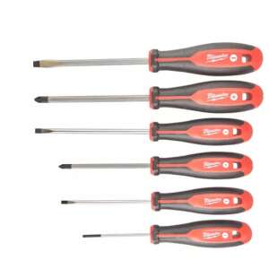Milwaukee 6-Piece Screwdriver Set with Tri-Lobe Handle - Milwaukee Screwdriver