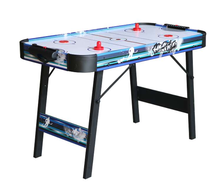 E-shop Pepita Stolný Hokej 122x61x79cm - čierno-modrá