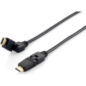 Equip 119365 5m HDMI 1.4 kábel forgatható csatlakozókkal - Equip