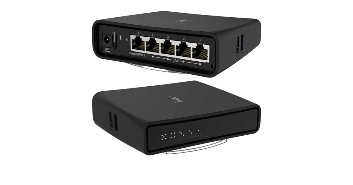 MikroTik hAP ac2 RBD52G-5HacD2HnD-TC L4 128Mb 5xGbE Dual-Band Vezeték ...