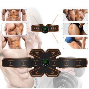 3in1 elektromos alakformáló szett / karcsúsító és erősítő EMS Training, 6 szimulációs móddal