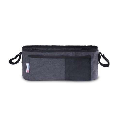 PETITE&MARS babakocsi rendező, szürke, elülső nézet