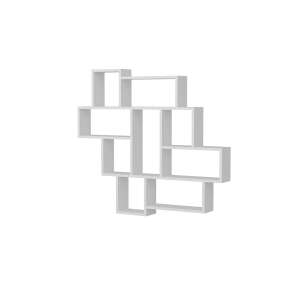 White Melamine Wall Shelf - Shelve