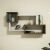 Afro white-nut wall shelf 90 x 51 x 20 cm 47740594