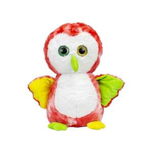 Sunkid 43cm colorful plush owl with big sparkling eyes - Toy