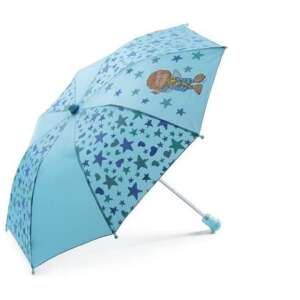 Little Wingels blue children's umbrella with stars and hearts pattern - Children's Umbrella