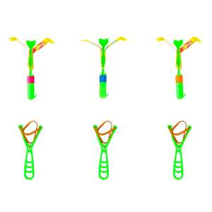 Arrow Rocket with LED Light and Whistle Sound