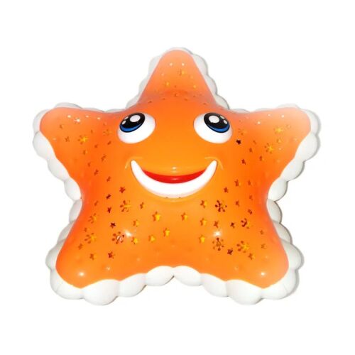 Vidám Tengeri Csillag Projektor - narancssárga tengericsillag éjszakai fény projektor
