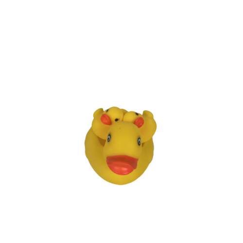 Sárga gumikacsa család fürdőjáték babáknak