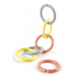 Hape Ricky Baba Rings - Colorful interlocking rings for baby development - Hape