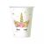 Set mit 6 Pappbechern im Einhorn-Design - 266 ml 47889390