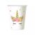 Set mit 6 Pappbechern im Einhorn-Design - 266 ml 47889390