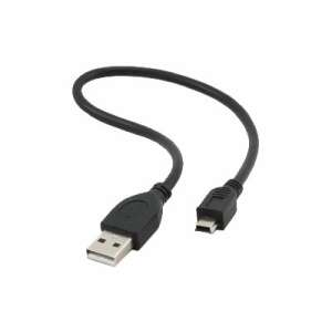 Kabel Gembird USB2 AM-MINI 30CM CRNI/CCP-USB2-AM5P-1 79225743 - Gembird