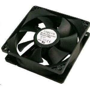LogiLink 12cm ventilátor PC, čierny, na chladenie počítačových komponentov - Logilink