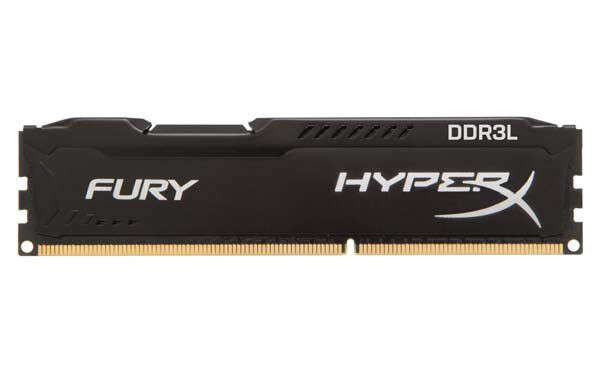16GB 1866MHz DDR3L RAM Kingston 1.35V HyperX Fury Black Series CL...