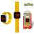 Yellow Pikachu Pokemon LED digital watch with red display