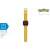 Yellow Pikachu Pokemon LED digital watch with red display