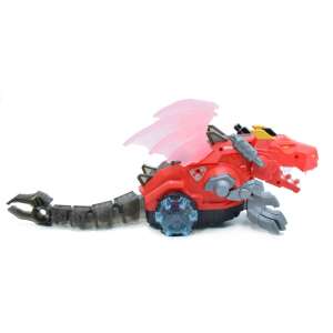 Távirányítós, füstokádó robot sárkány - világít, zenél, füst effekttel / piros 71514771 Interaktív gyerek játékok - Robot