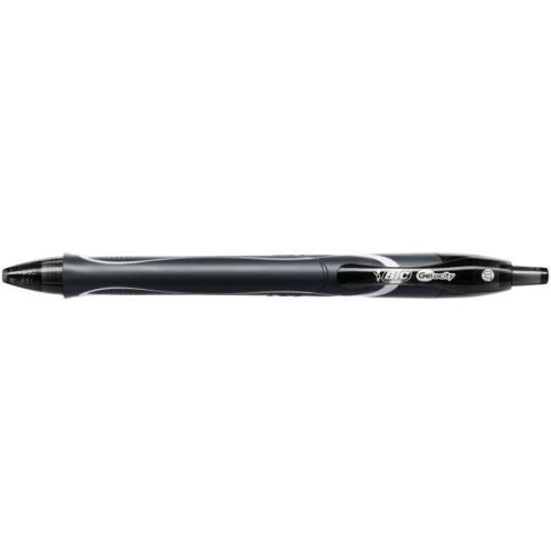 BIC Gel-ocity Illusion erasable black rollerball pen, 0.35mm