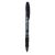 BIC Gel-ocity Illusion erasable black pen with cap