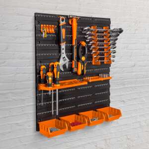 Wall-mounted Tool Organizer - 2 Panels - 475 x 272 x 115 mm