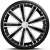 15 inch Toro Silver-Black wheel cover set, 4 pieces