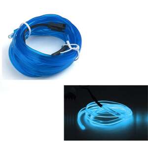 Blue LED strip for car interior decoration, 3 meter long, 10 colors, car interior lighting, car interior decor, car interior accessories, car interior led strip, car interior lights, car interior neon lights, car interior neon strip - Car decorative strip