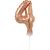 Beauty & Charm Rose Gold Number 4 Foil Balloon Cake Topper