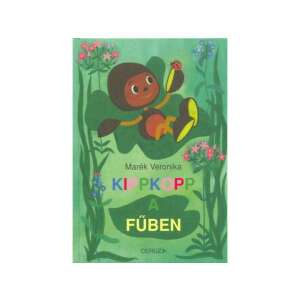 Coperta diafilmului Kippkopp în iarbă, care îl arată pe Kippkopp așezat pe o frunză - Filme diapozitive