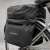 Wozinsky 60L Black Bicycle Pannier Bag side view on bike rack