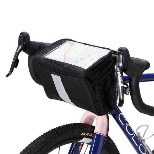Kerékpáros táska a kerékre cipzáras vízálló hőszigetelő sahoo 112001
