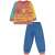Civil Zsiráfos barna-kék kisfiú pizsama (Méret 104-110) 48102803}