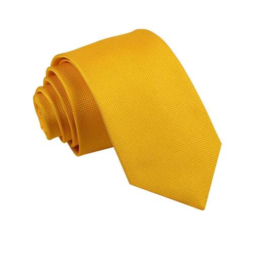 Sárga mintás nyakkendő